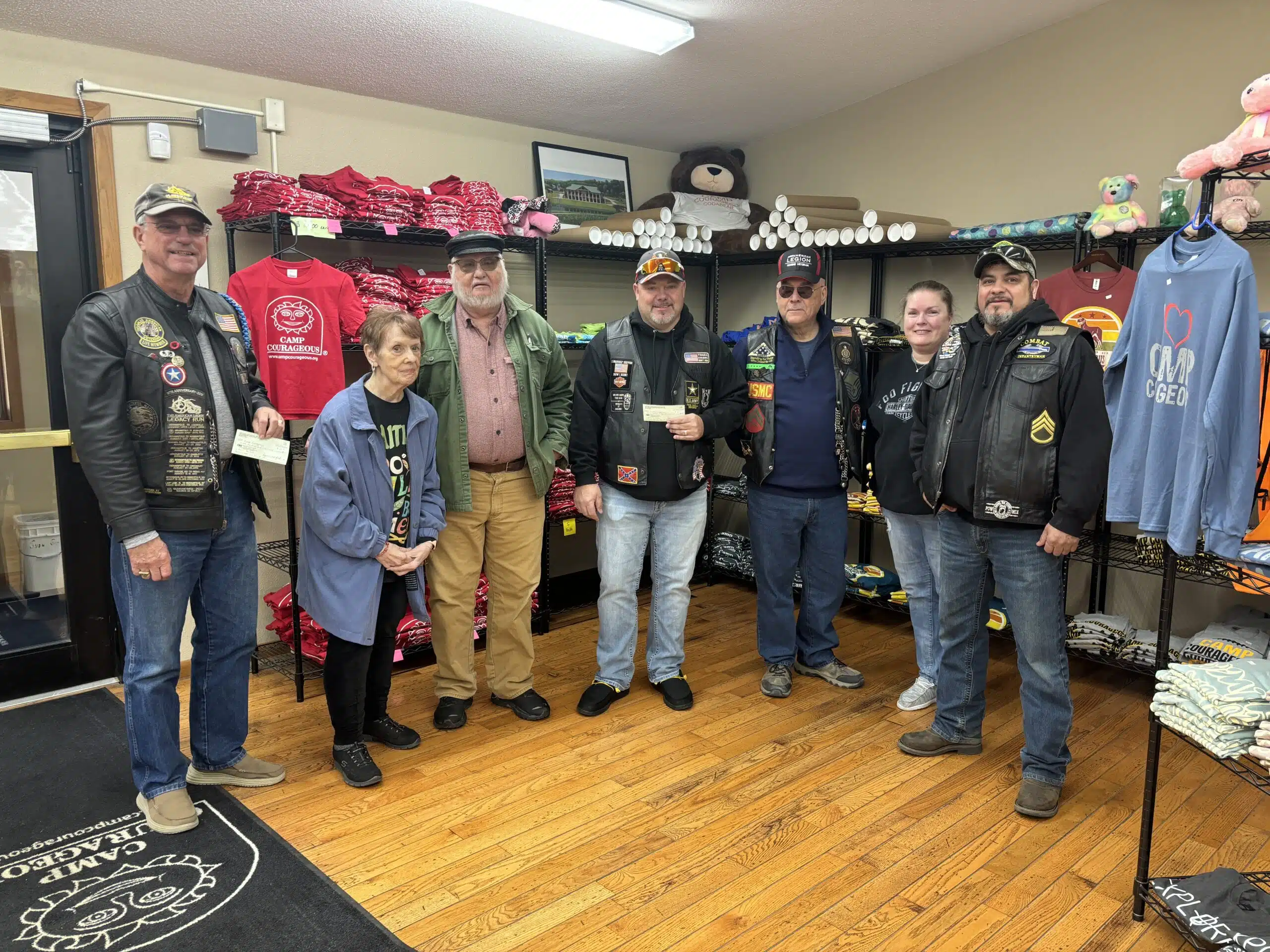 Camp Courageous extends heartfelt gratitude to the Marion American Legion Riders