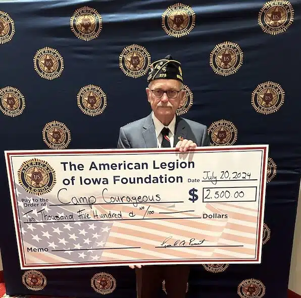 Iowa American Legion Foundation Supports Camp