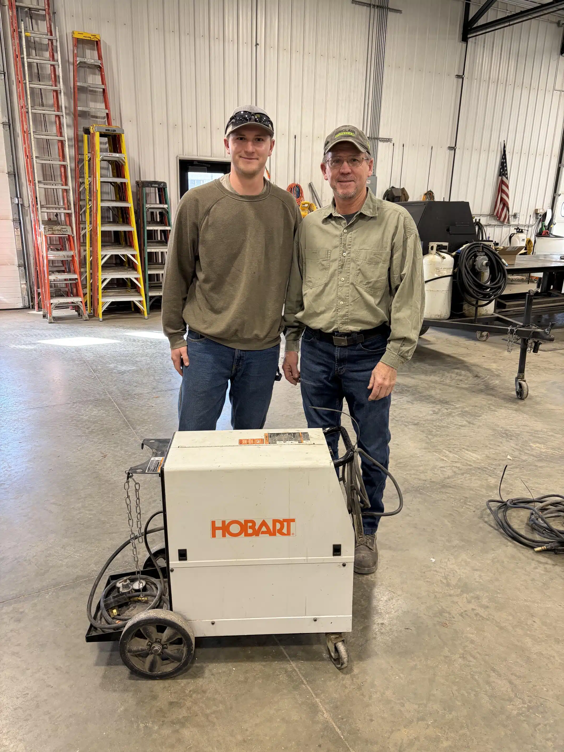 Sparks of Generosity: Brian Espensen Donates Welder to Camp Courageous