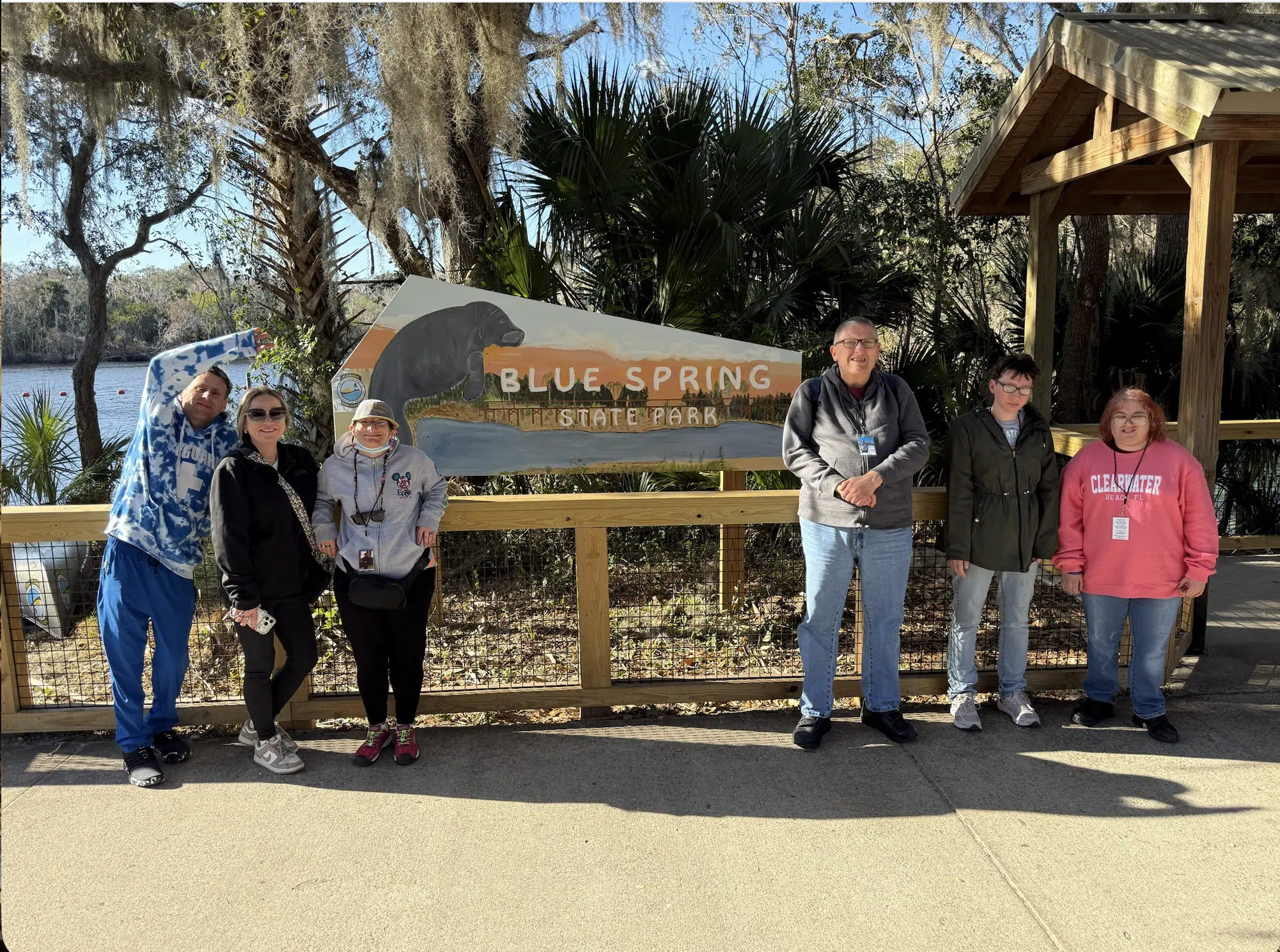 Campers enjoy Florida; manatees, a sunset cruise, and the beach!